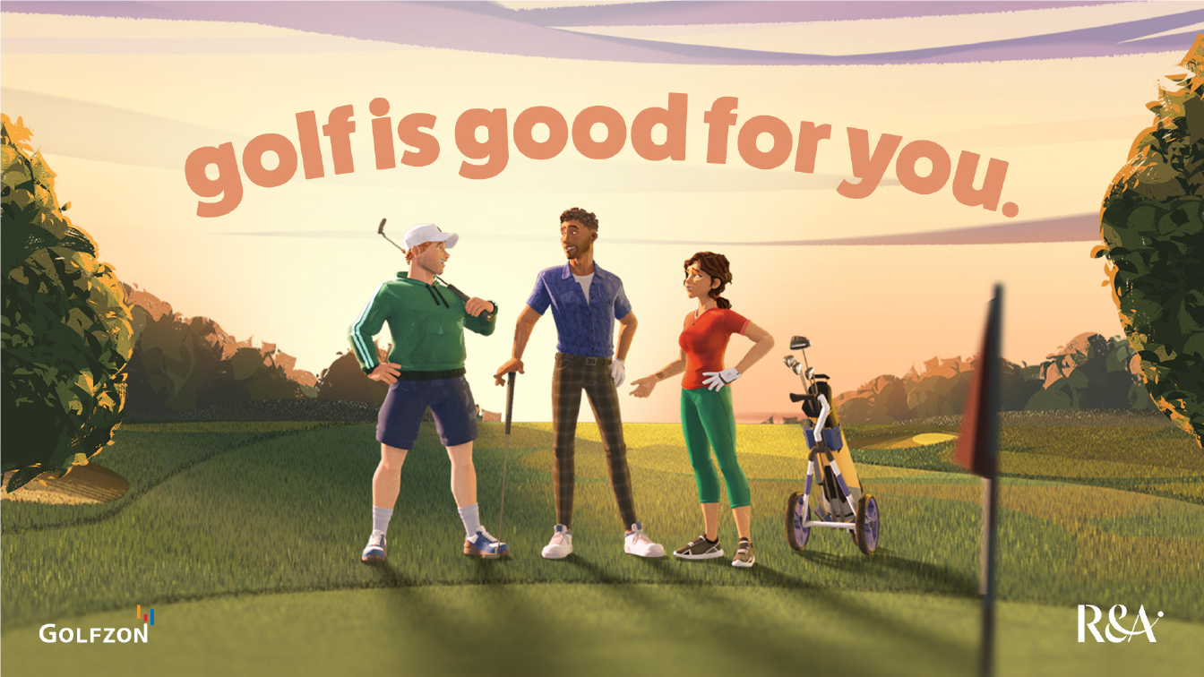 Golf is good for you campaign